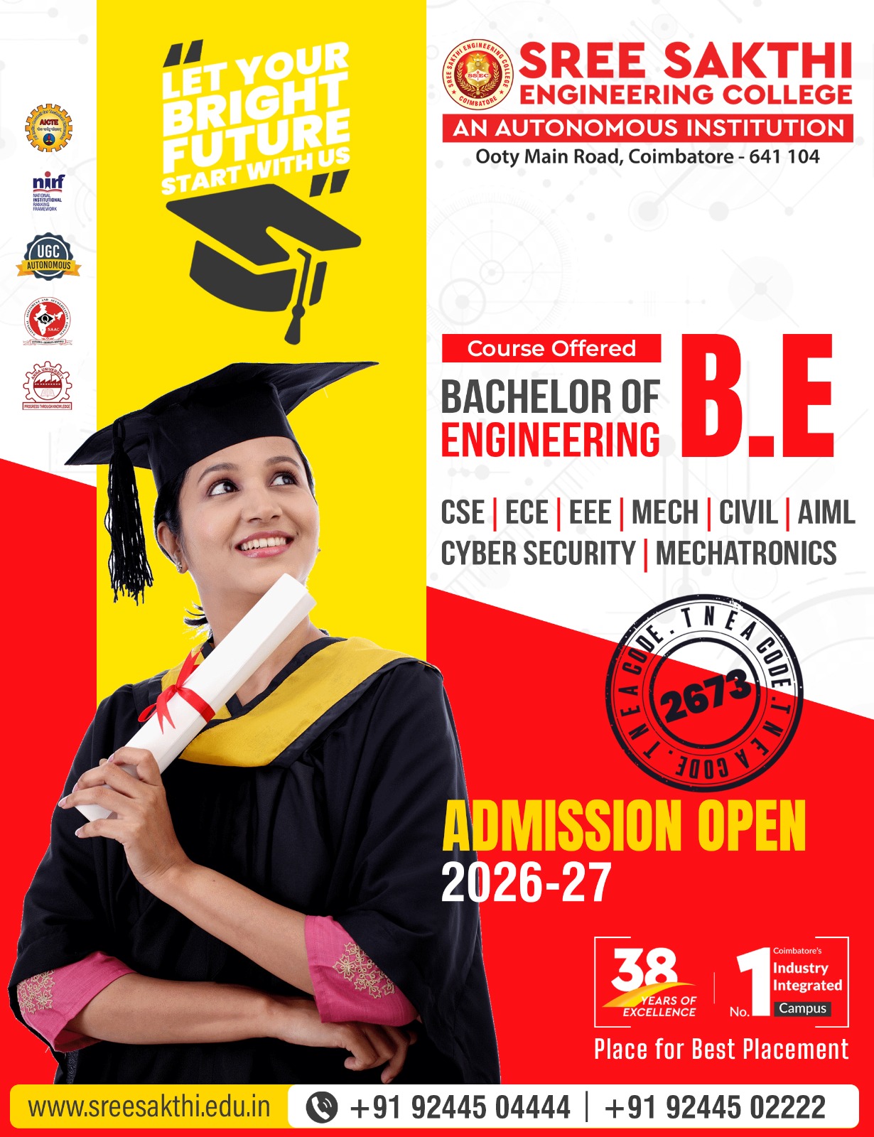 ADMISSION OPENS - 2026-27