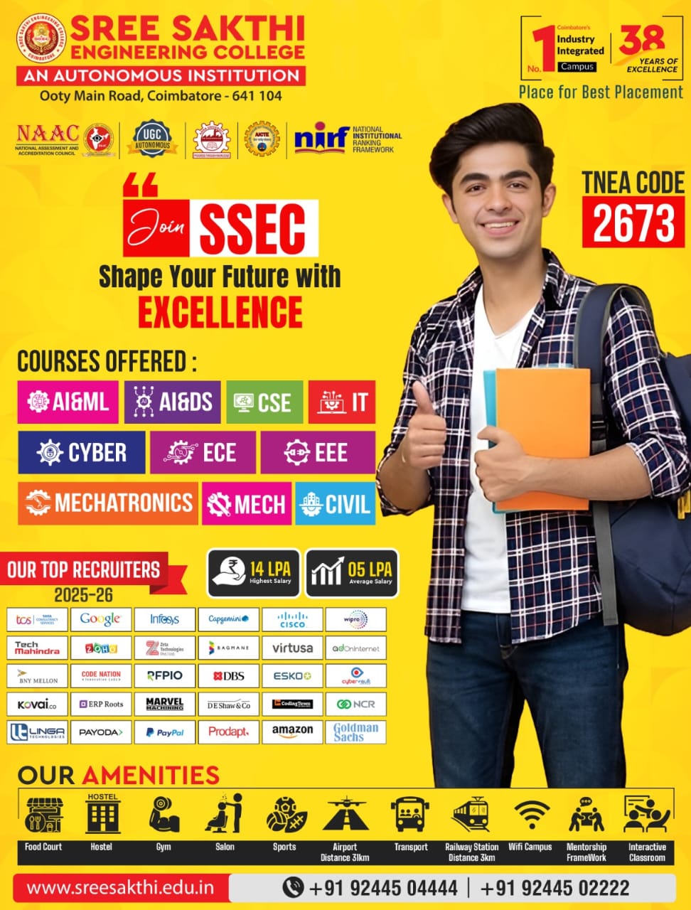 ADMISSION OPENS - 2026-27